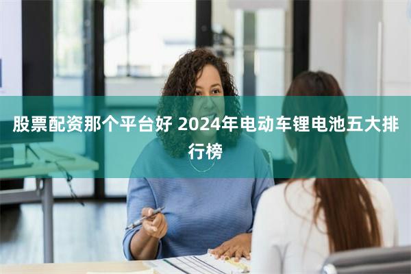 股票配资那个平台好 2024年电动车锂电池五大排行榜