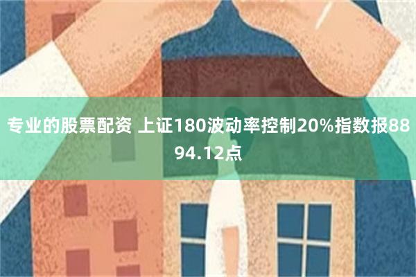 专业的股票配资 上证180波动率控制20%指数报8894.12点