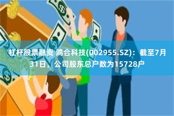 杠杆股票融资 鸿合科技(002955.SZ)：截至7月31日，公司股东总户数为15728户