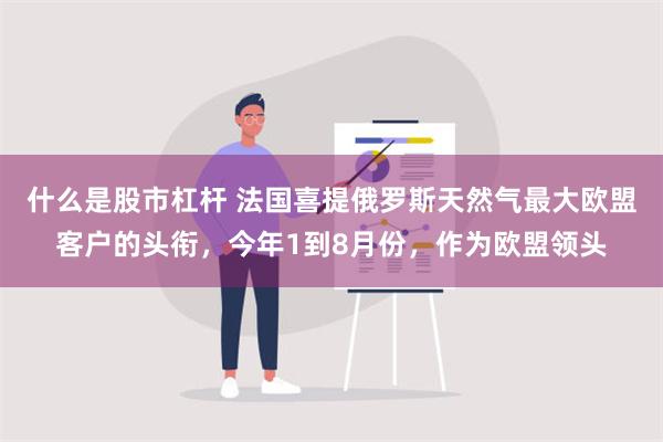 什么是股市杠杆 法国喜提俄罗斯天然气最大欧盟客户的头衔，今年1到8月份，作为欧盟领头