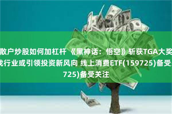 散户炒股如何加杠杆 《黑神话：悟空》斩获TGA大奖 游戏行业或引领投资新风向 线上消费ETF(159725)备受关注